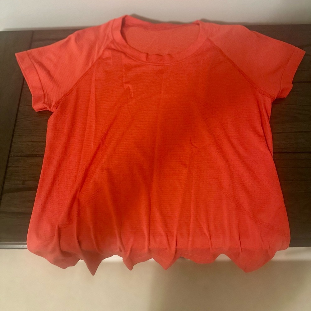 lululemon athletica Orange Women's Top